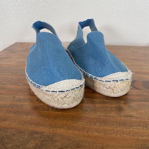 Alaniz Blue Slingback Espadrilles - Size 39 (8.5) - Picture 2 of 8